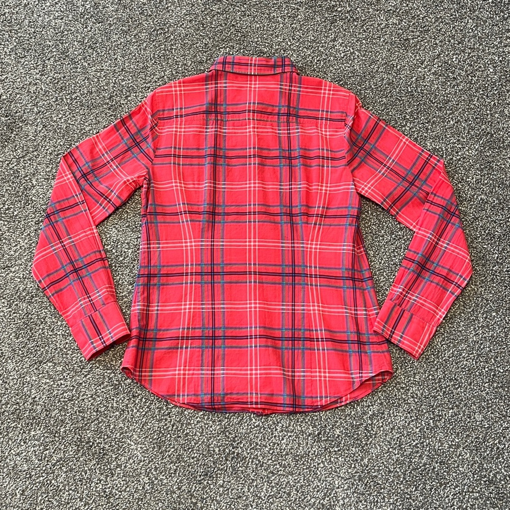 J. Crew Plaid Button Down Shirt Size S - Picture 3 of 5
